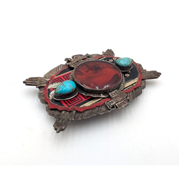 Sweet Bird Studio Pretty Little Bird Artisan Hand Crafted Belt Buckle